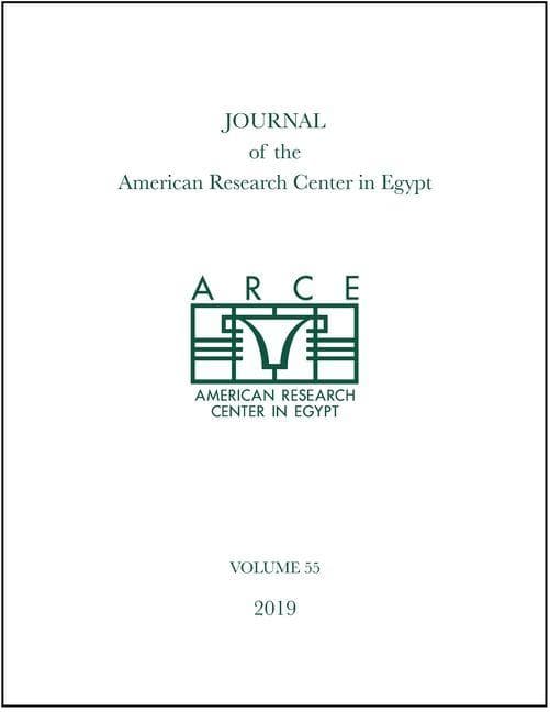 Journal of the American Research Center in Egypt, Volume 55 (2019)