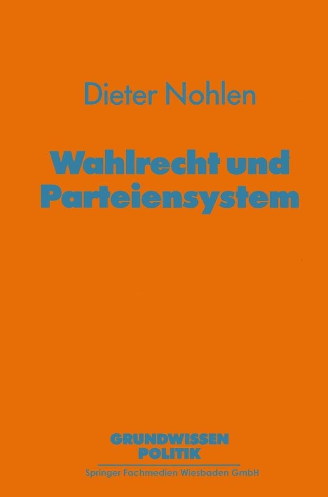 Wahlrecht und Parteiensystem