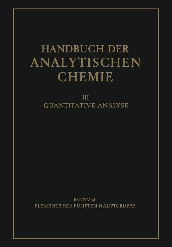 Elemente der Fünften Hauptgruppe