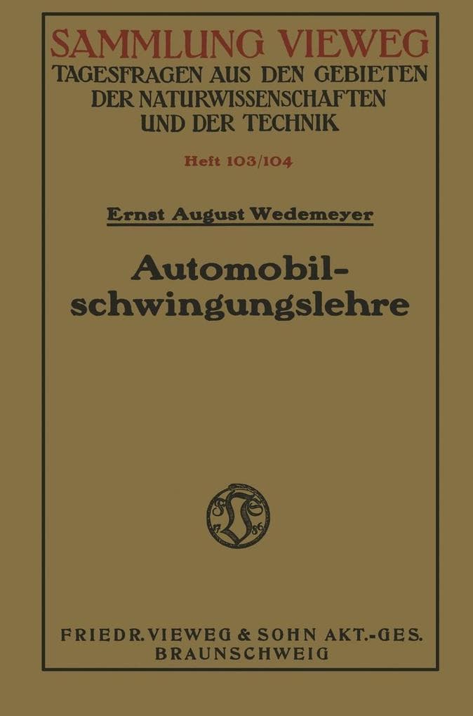 Automobilschwingungslehre