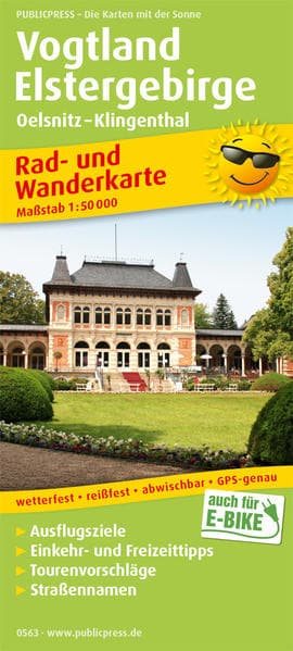 Vogtland - Elstergebirge 1:50 000