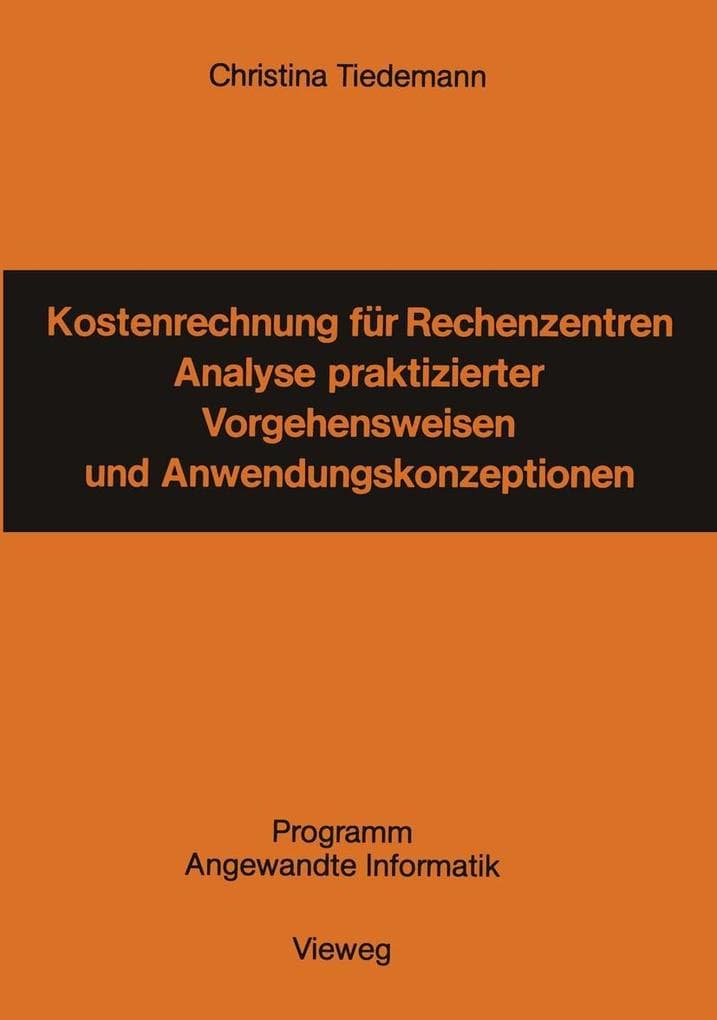 Kostenrechnung für Rechenzentren
