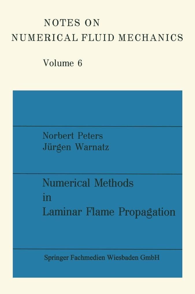Numerical Methods in Laminar Flame Propagation