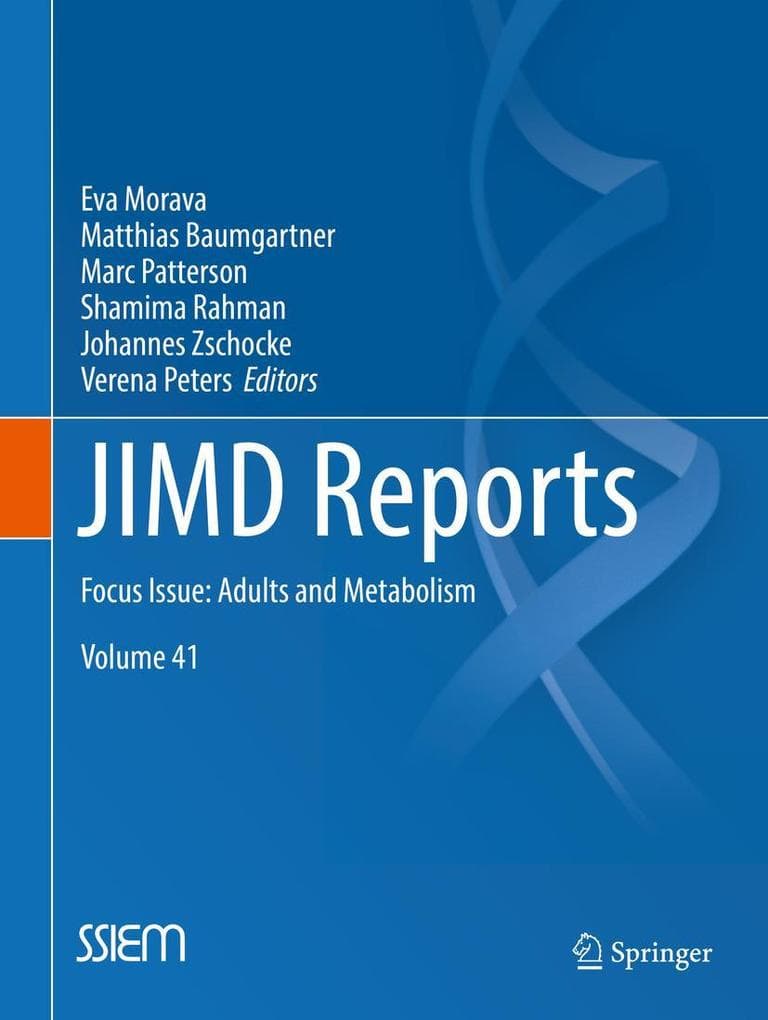JIMD Reports, Volume 41