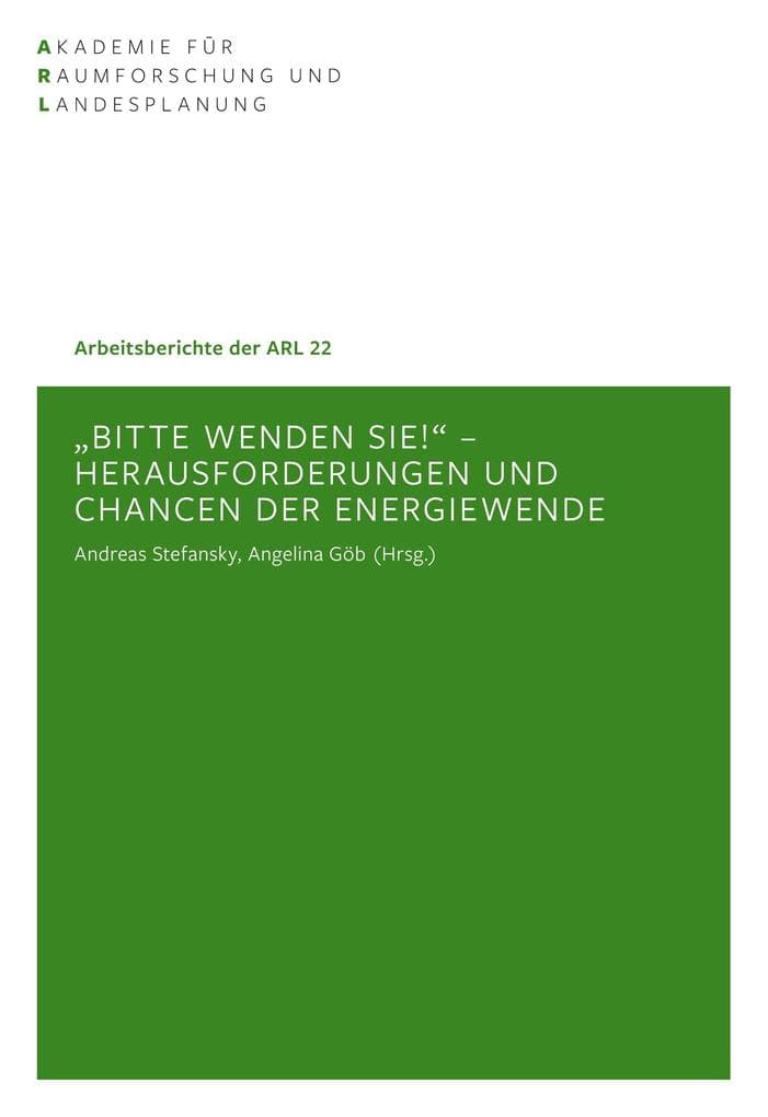 Bitte wenden sie! - Herausforderungen und Chancen der Energiewende