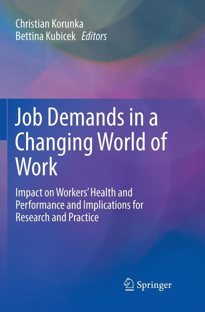 Job Demands in a Changing World of Work