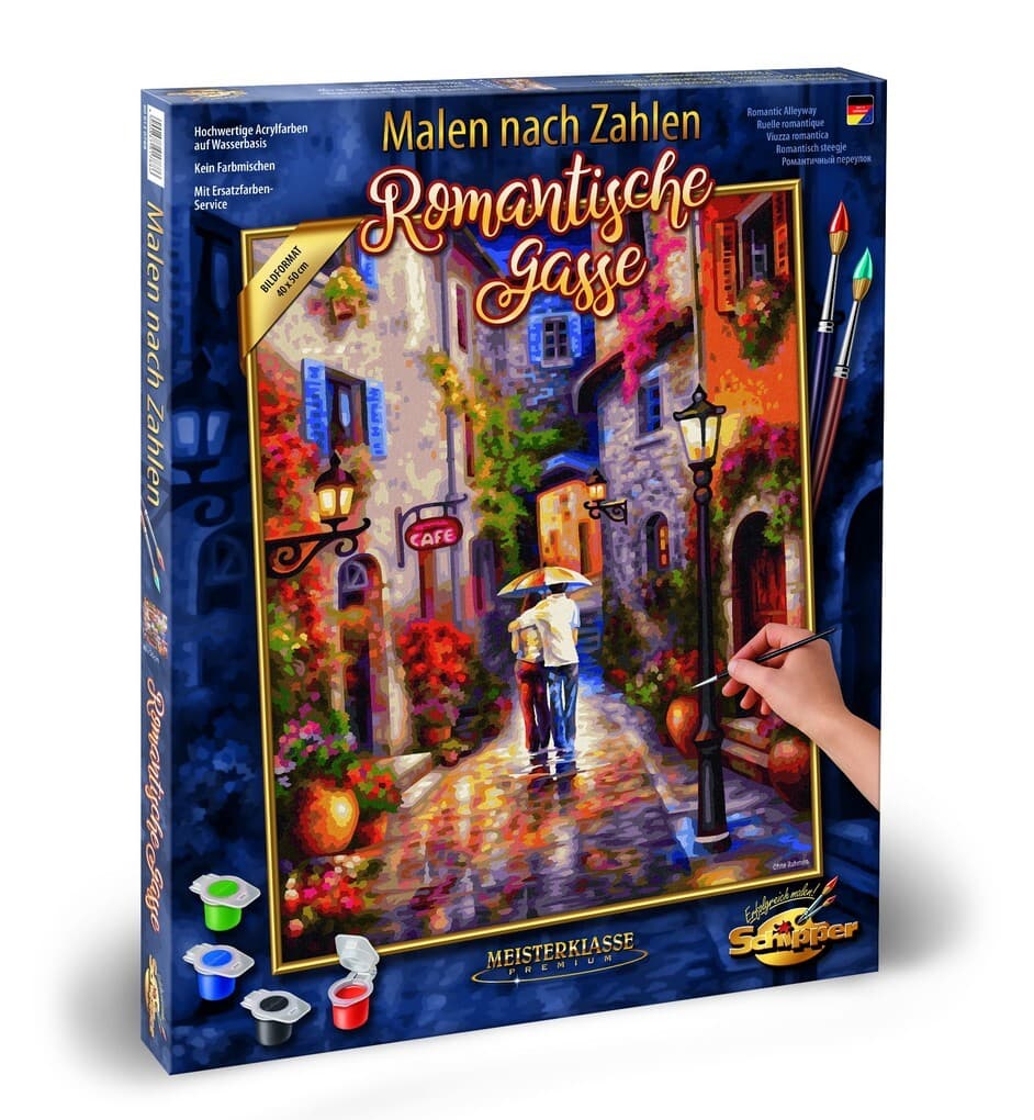 Schipper Malen nach Zahlen - Romantische Gasse