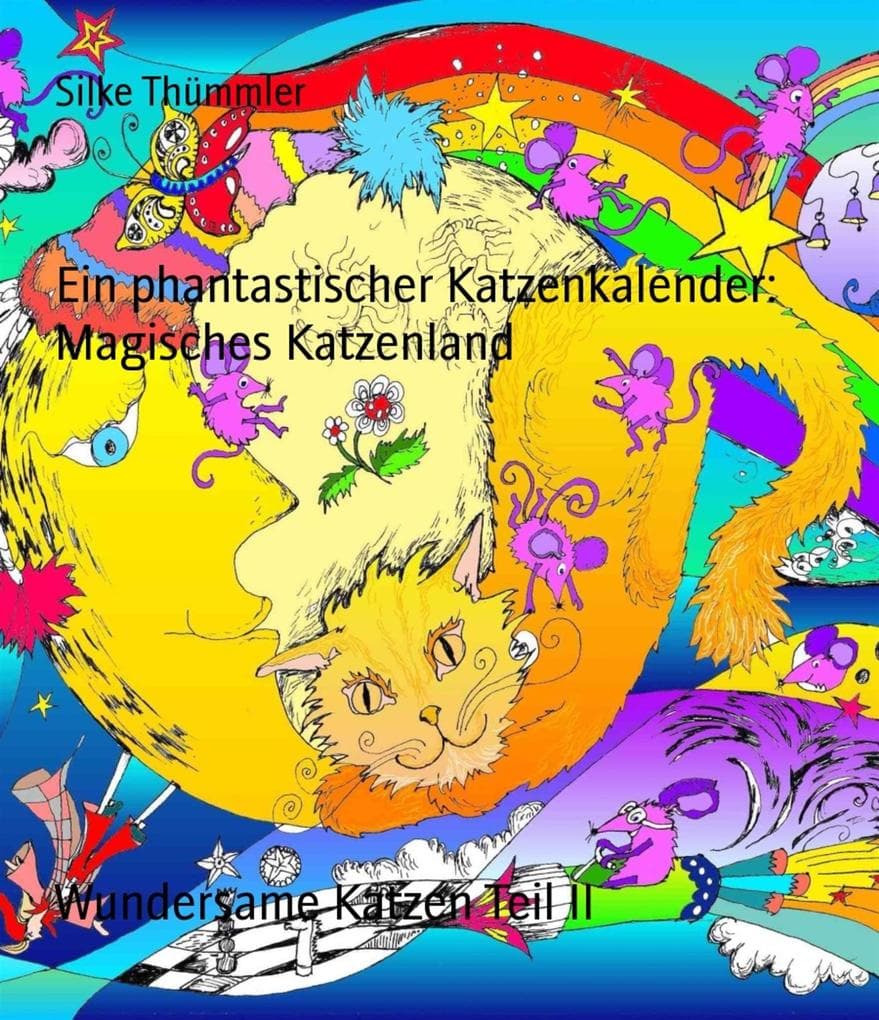 Ein phantastischer Katzenkalender: Magisches Katzenland