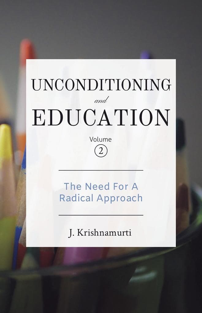 The Need for a Radical Approach