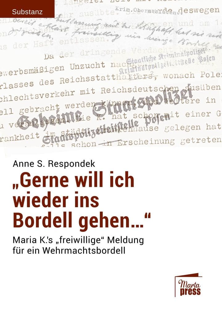'Gerne will ich wieder ins Bordell gehen...'