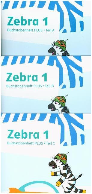 Zebra 1. Buchstabenheft Plus Klasse 1