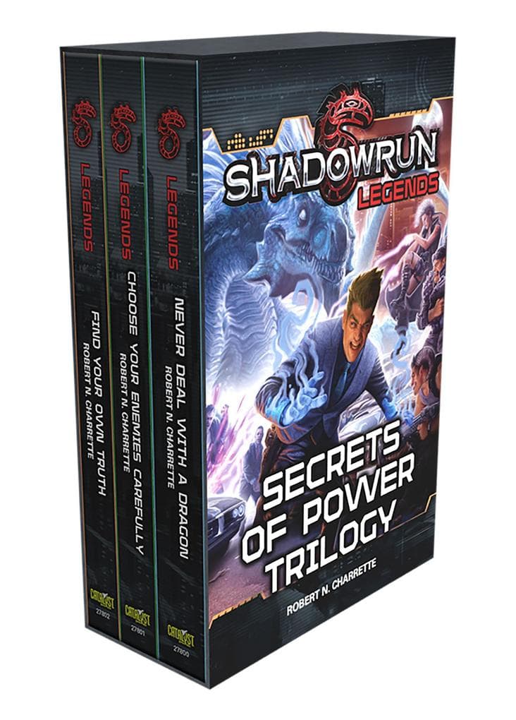 Shadowrun Legends: Secrets of Power Trilogy (Shadowrun Box Set, #1)
