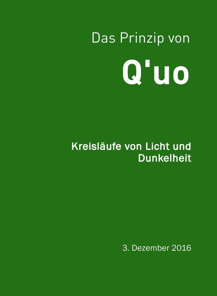 Das Prinzip von Q'uo (3. Dezember 2016)