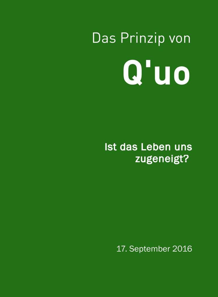 Das Prinzip von Q'uo (17. September 2016)