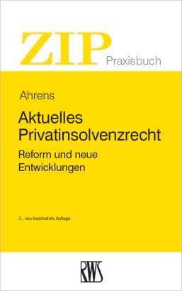Aktuelles Privatinsolvenzrecht