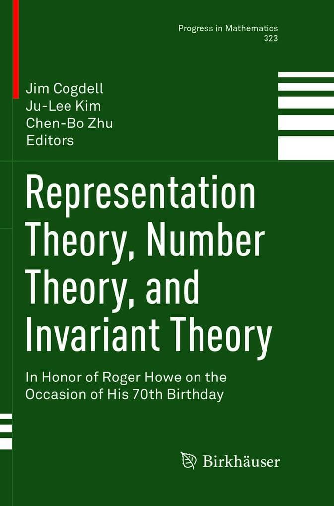 Representation Theory, Number Theory, and Invariant Theory