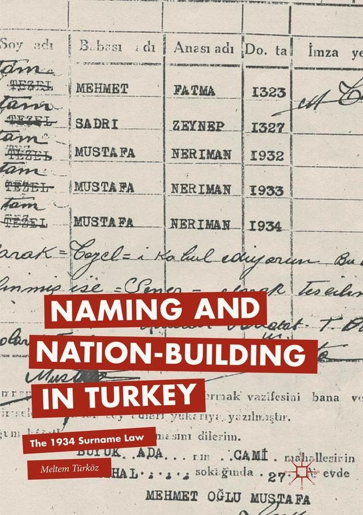 Naming and Nation-building in Turkey