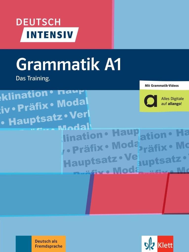 Deutsch intensiv Grammatik A1. Buch + online