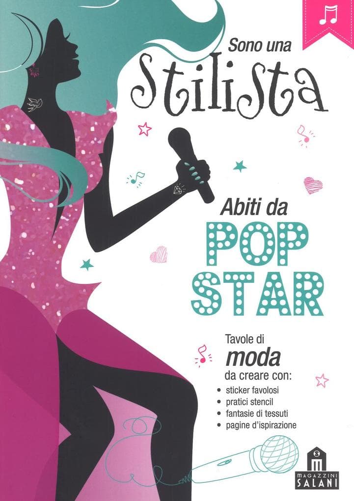 Sono una stilista. Abiti da pop-star. Con adesivi