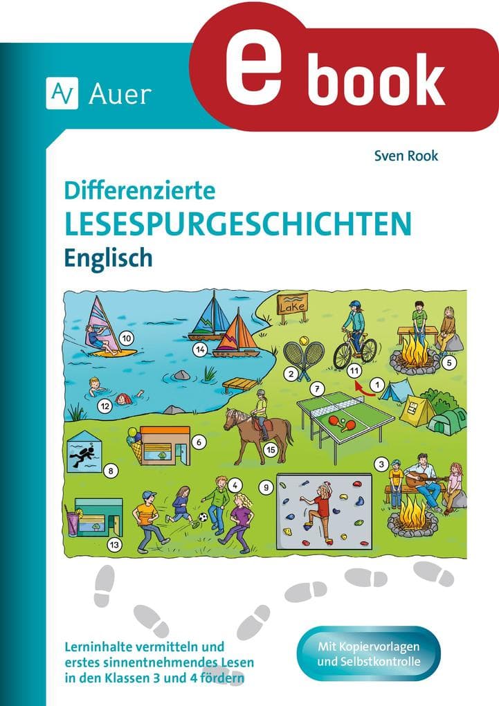 Differenzierte Lesespurgeschichten Englisch