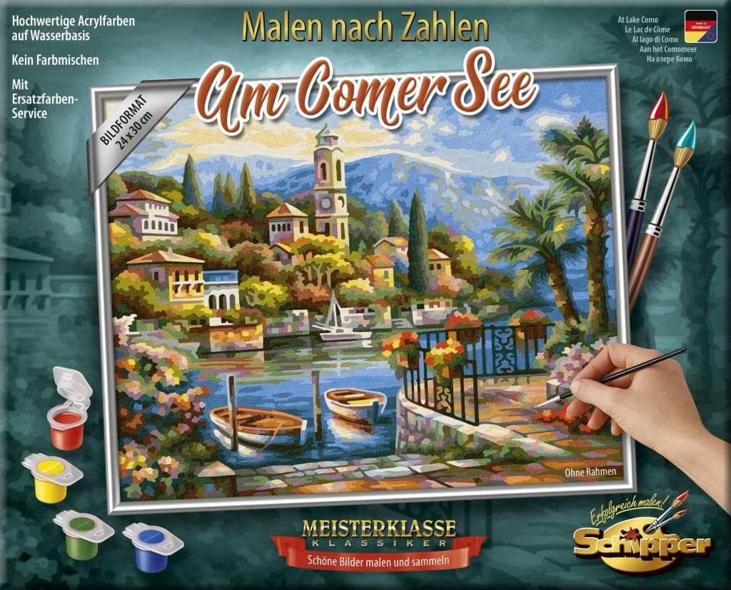 Schipper Malen nach Zahlen - Am Comer See