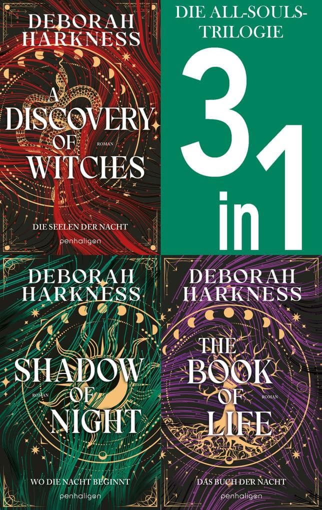 Die All-Souls-Trilogie: Die Seelen der Nacht / Wo die Nacht beginnt / Das Buch der Nacht (3in1-Bundle)