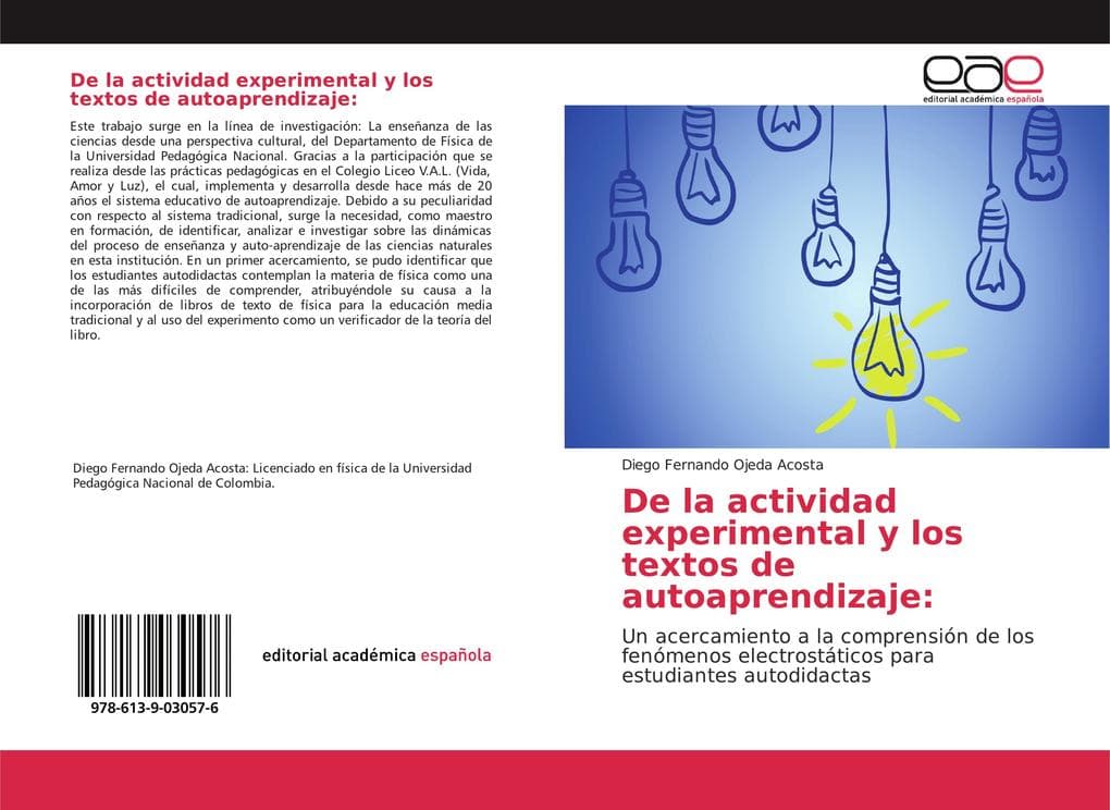 De la actividad experimental y los textos de autoaprendizaje: