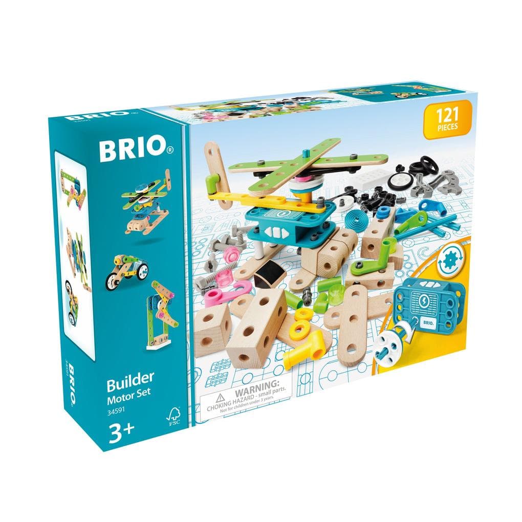 BRIO - Builder Motor-Konstruktionsset, 120tlg.