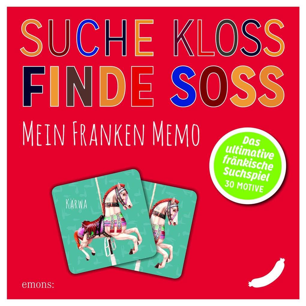 Suche Kloß - Finde Soß. Mein Franken Memo