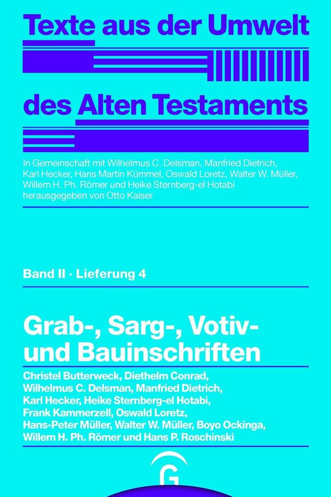 Grab-, Sarg-, Votiv- und Bauinschriften