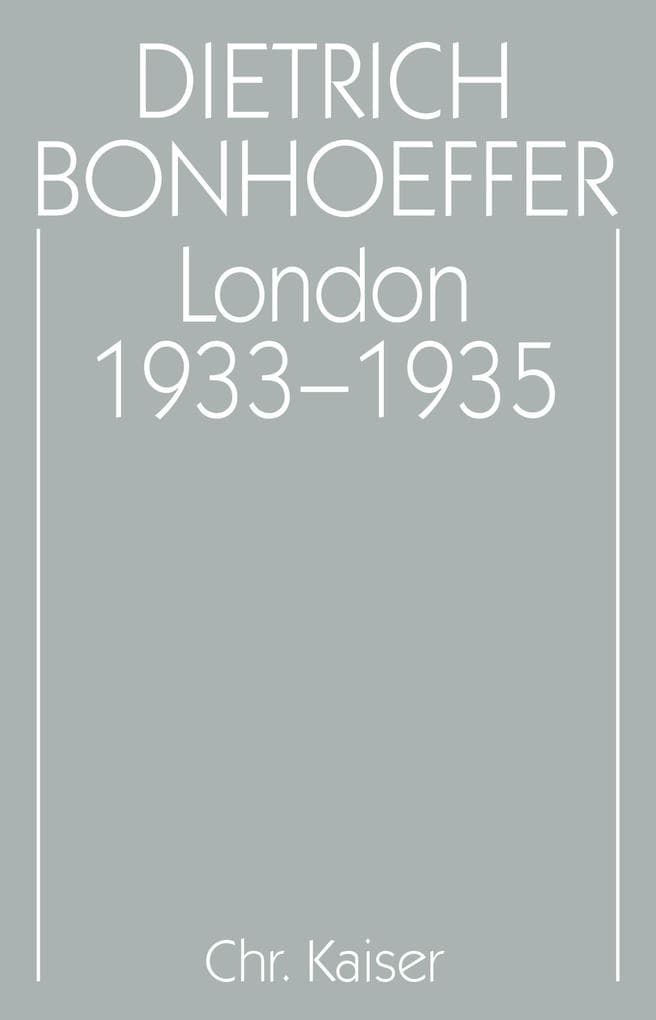 London 1933-1935
