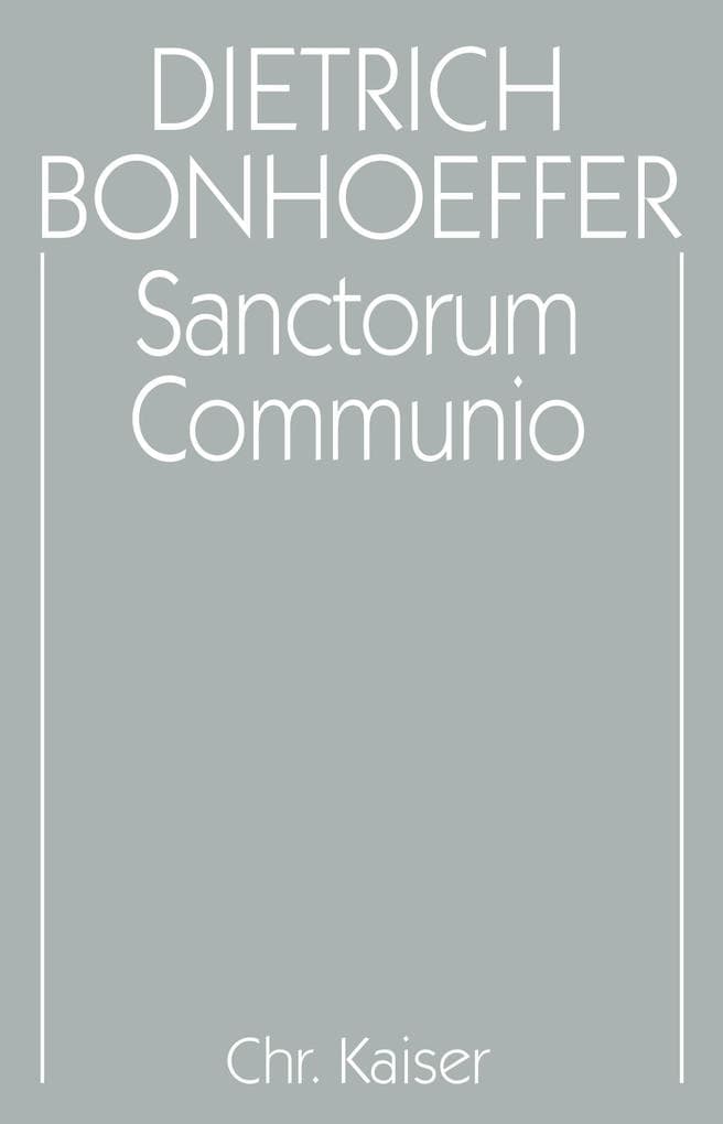 Sanctorum Communio