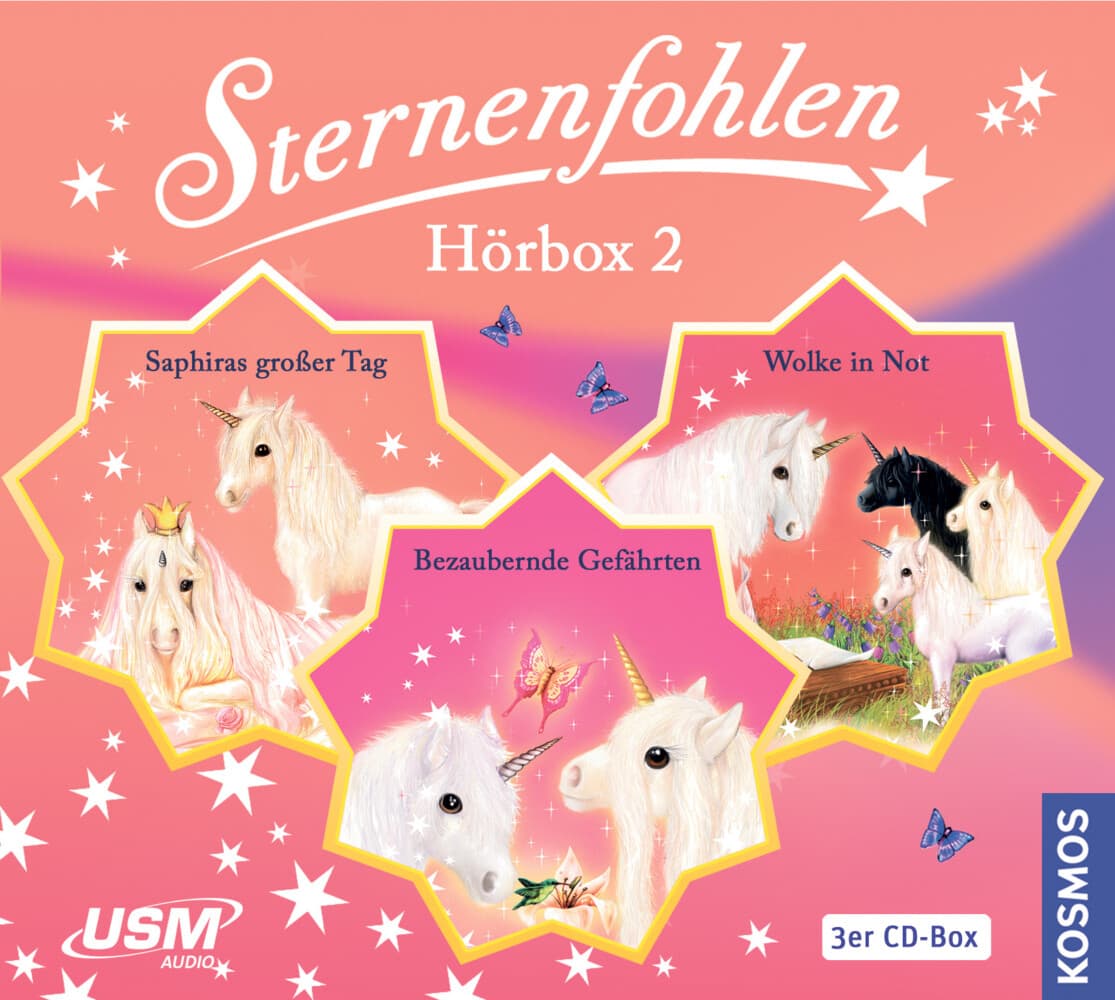 Die große Sternenfohlen Hörbox Folgen 4-6 (3 Audio CDs)