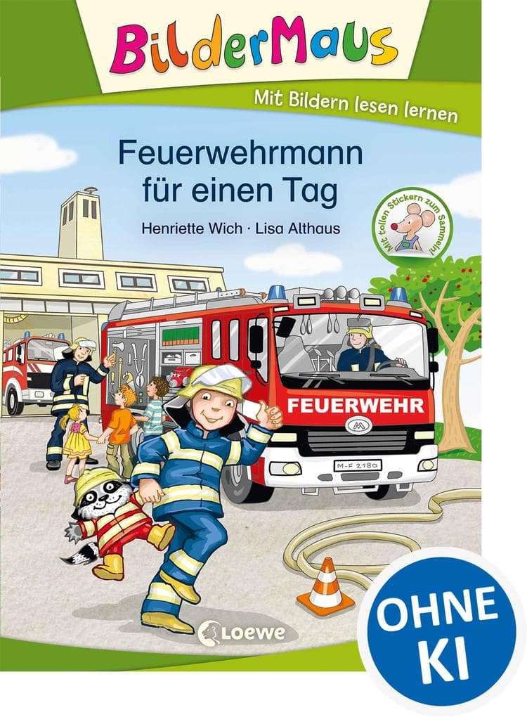 Bildermaus - Feuerwehrmann für einen Tag