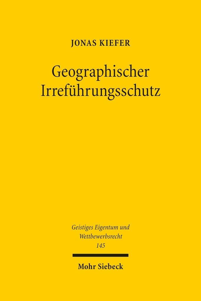 Geographischer Irreführungsschutz