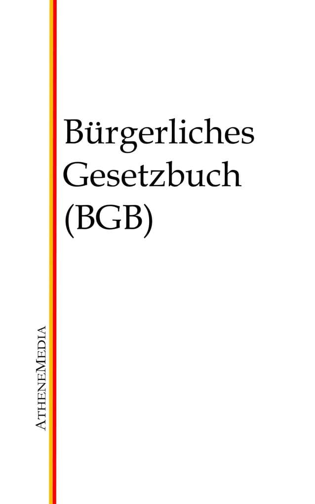 Bürgerliches Gesetzbuch