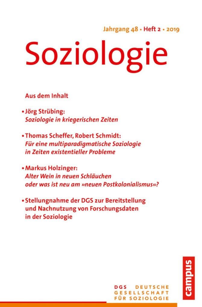 Soziologie 2/2019