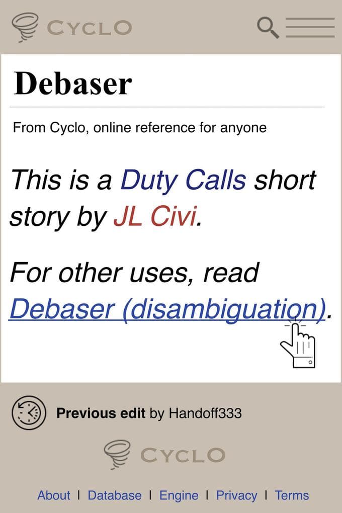 Debaser (Duty Calls)