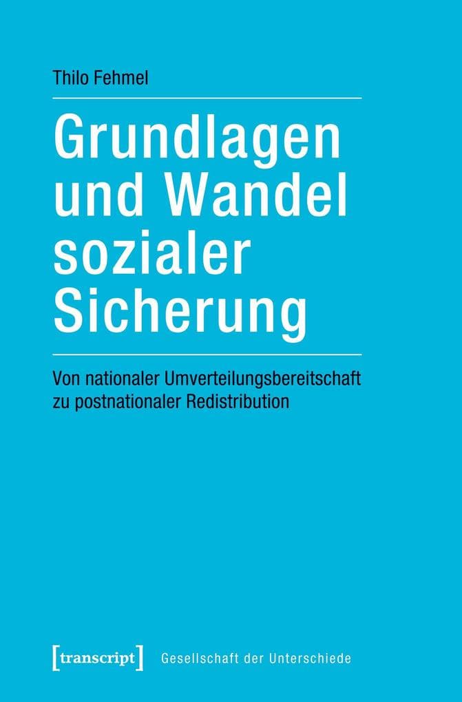 Grundlagen und Wandel sozialer Sicherung