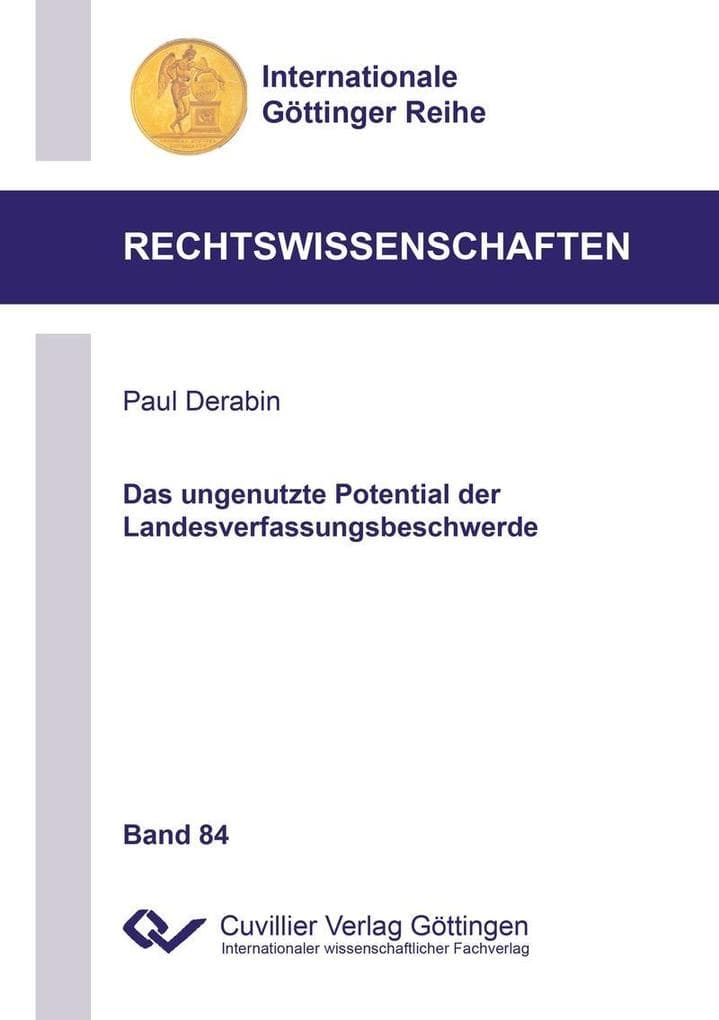 Das ungenutzte Potential der Landesverfassungsbeschwerde