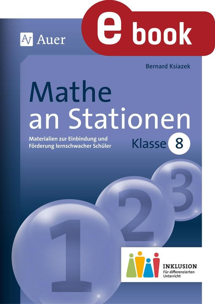 Mathe an Stationen 8 Inklusion