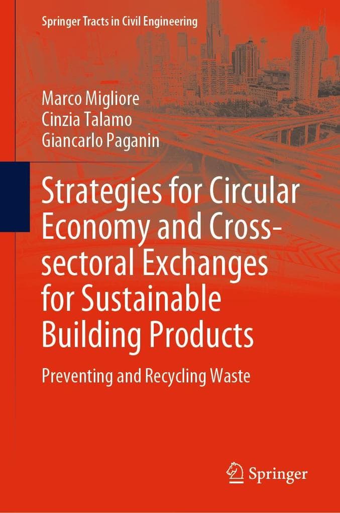 Strategies for Circular Economy and Cross-sectoral Exchanges for Sustainable Building Products