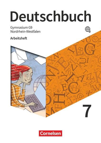 Deutschbuch Gymnasium 7. Schuljahr - Nordrhein-Westfalen - Arbeitsheft mit Lösungen