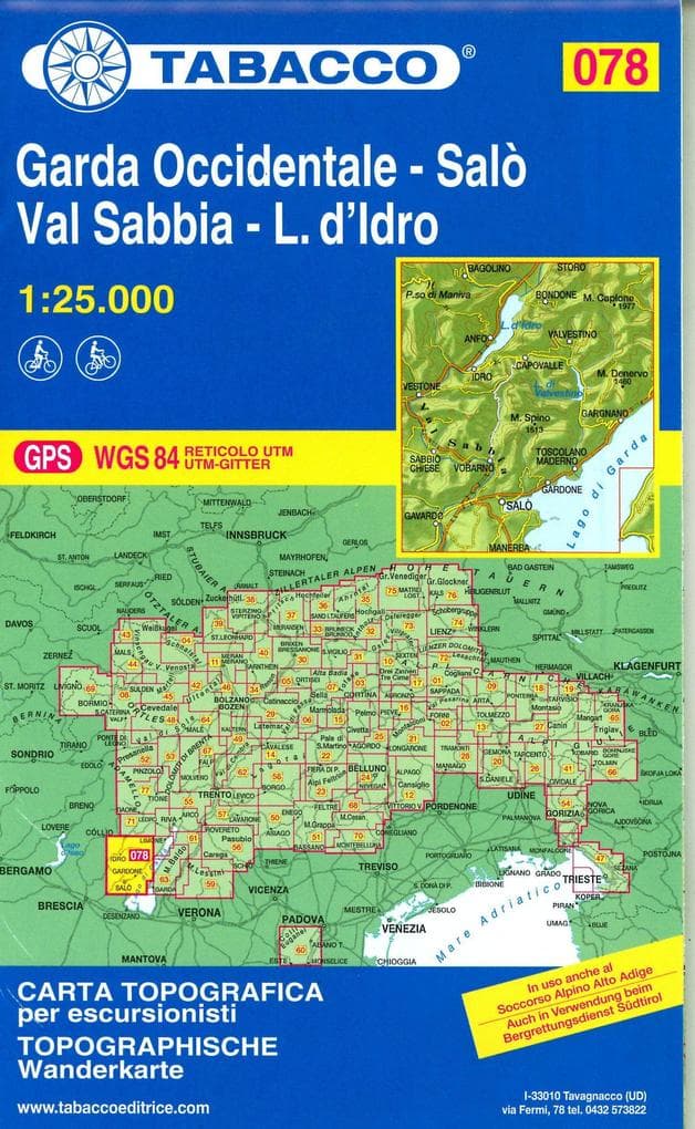 Garda Occidentale 1:25000