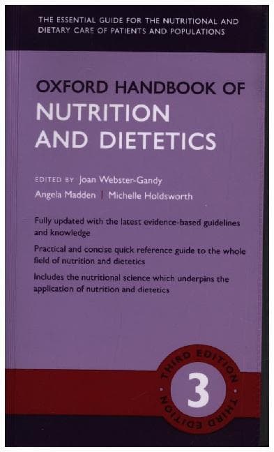 Oxford Handbook of Nutrition and Dietetics