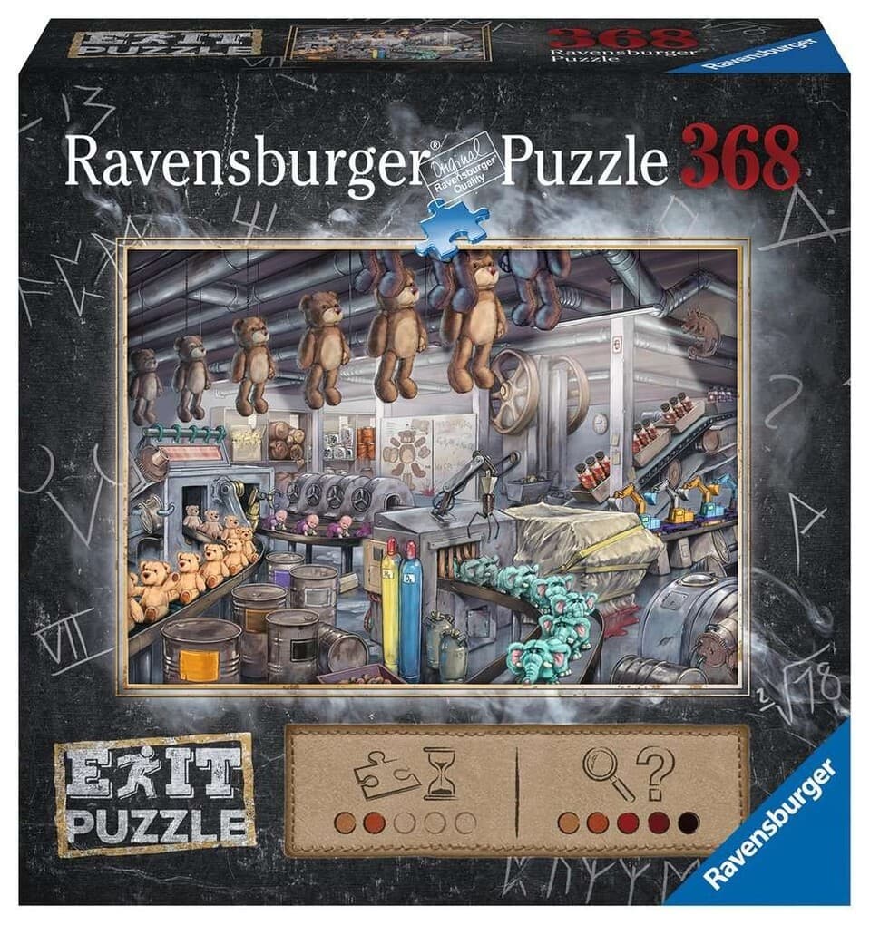 Ravensburger Exit Puzzle 16484 In der Spielzeugfabrik 368 Teile