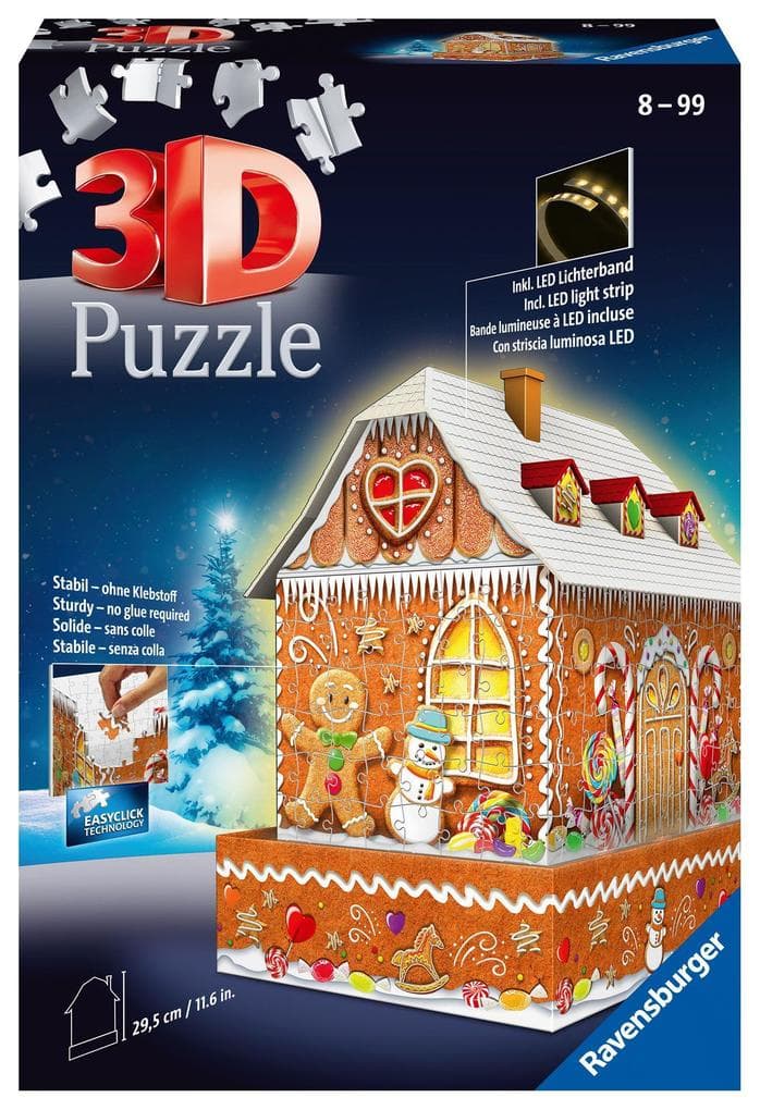Ravensburger - Lebkuchenhaus bei Nacht