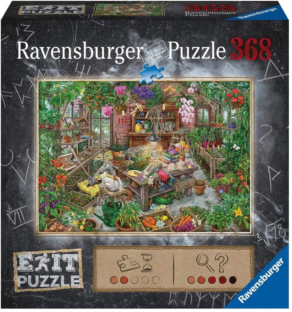Ravensburger Exit Puzzle 16483 Im Gewächshaus 368 Teile