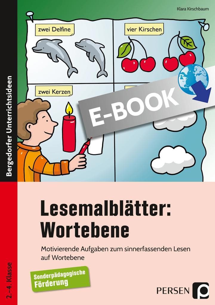 Lesemalblätter: Wortebene
