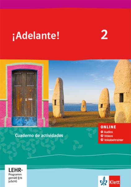 ¡Adelante! 2. Cuaderno de actividades mit Audios, Videos und Vokabeltrainer 2. Lernjahr